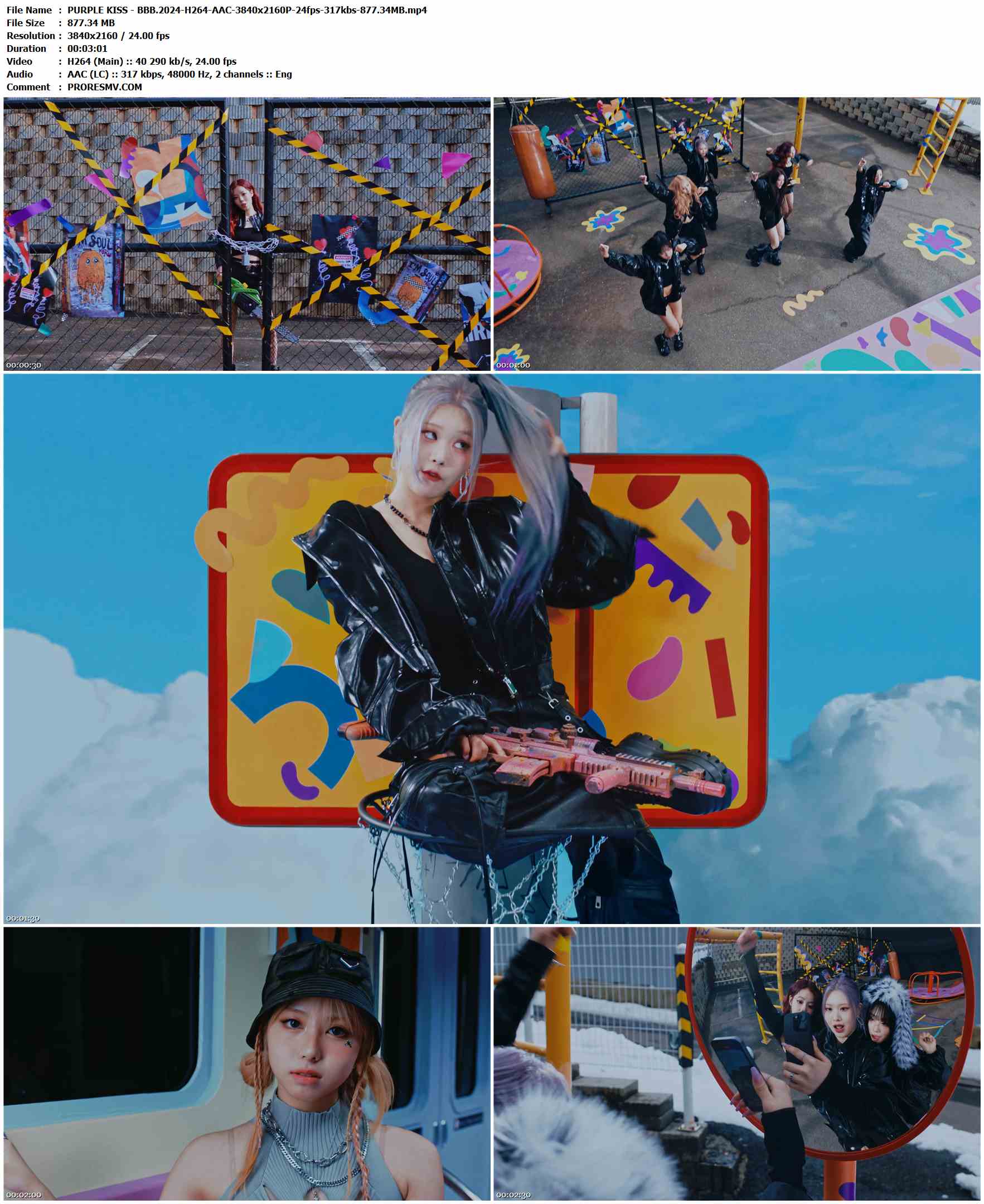 PURPLE KISS - BBB.2024-H264-AAC-3840x2160P-24fps-317kbs-877.34MB官方MV_高清MV